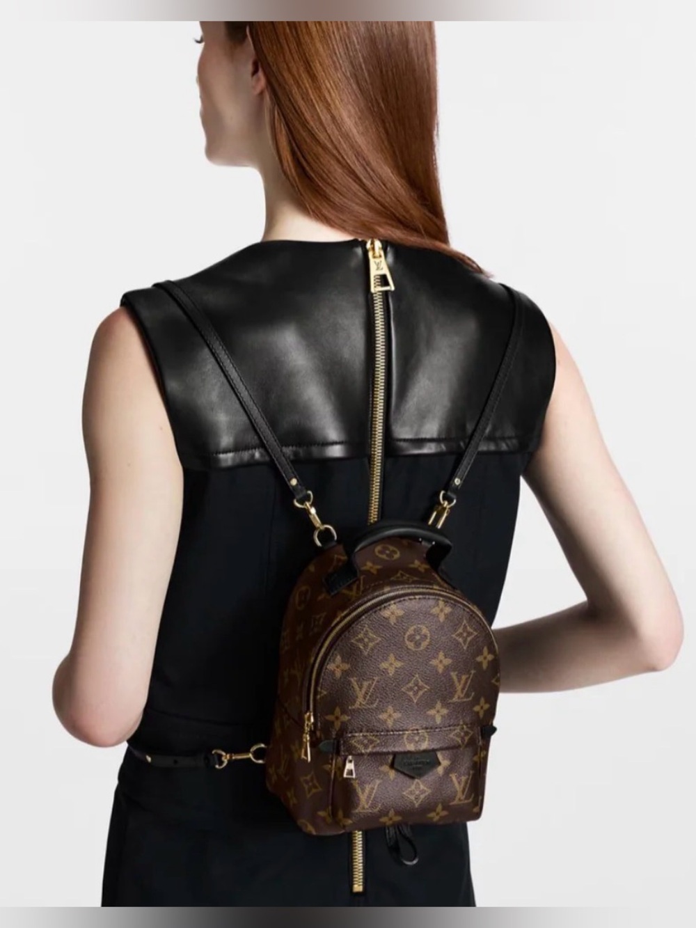 Preowned Great condition Louis Vuitton Palm Springs Mini Backpack